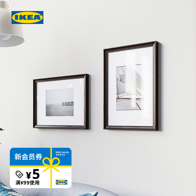 【新品】IKEA宜家KLOTKORSBAR克罗雪斯拜画框墙面装饰挂件框图片