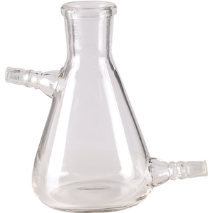 上嘴抽滤瓶加厚玻璃过滤瓶抽真空瓶120/250/500/1000/2500/5000/10000/15000/20000ml实验室器上下嘴抽滤瓶