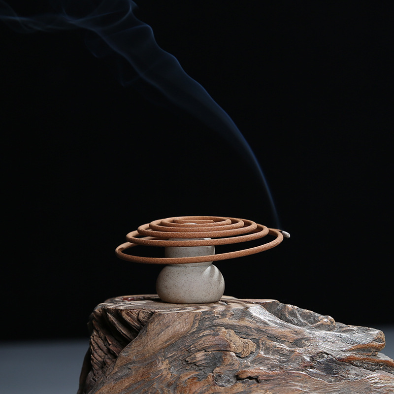 用天然檀香盘香 玉檀沉香2H/4小时老山香熏崖柏线香艾草香乌a0375