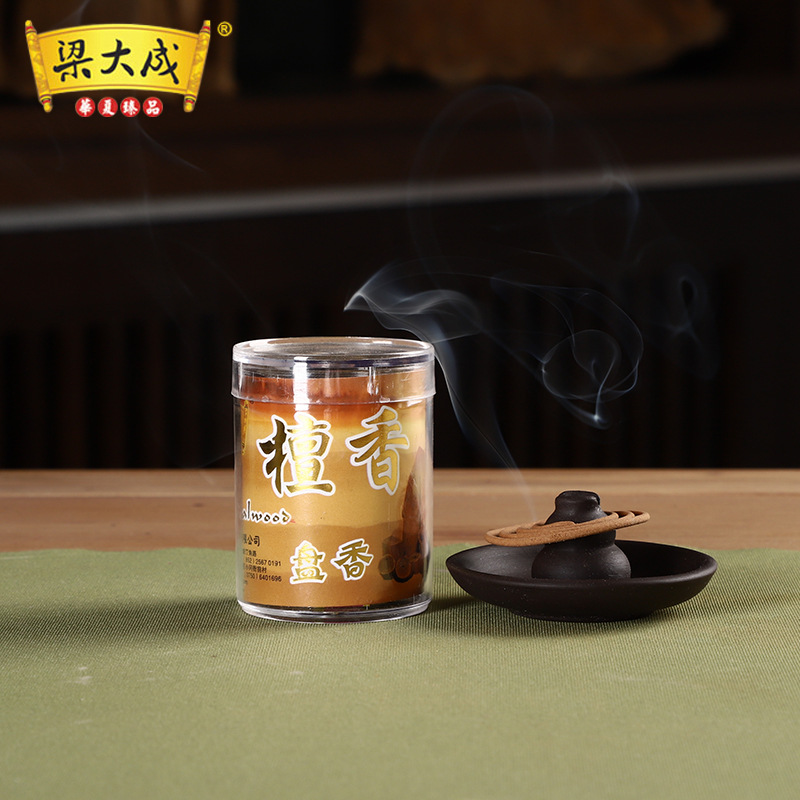 适用圆通工艺家居用品佛香 梁大成檀1小时2小时香小盘香厂价a0061