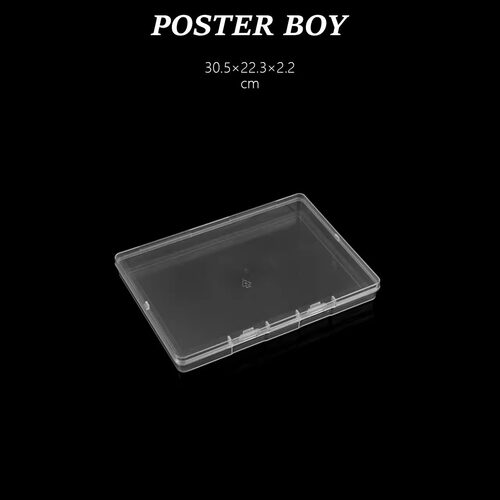 硬胶盒A4海报盒装发货链接/PP塑料文件盒/海报收到就是平整的哈
