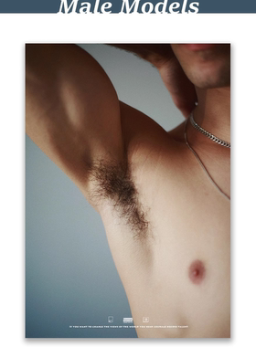 男体艺术海报/同志性感装饰画/伦敦男模FinnLewis/POSTERBOY