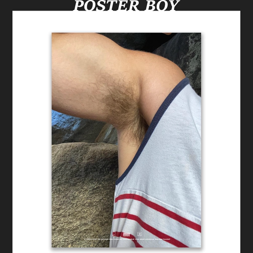 同志性感海报装饰画/POSTERBOY手臂腋窝控/海报男孩S039