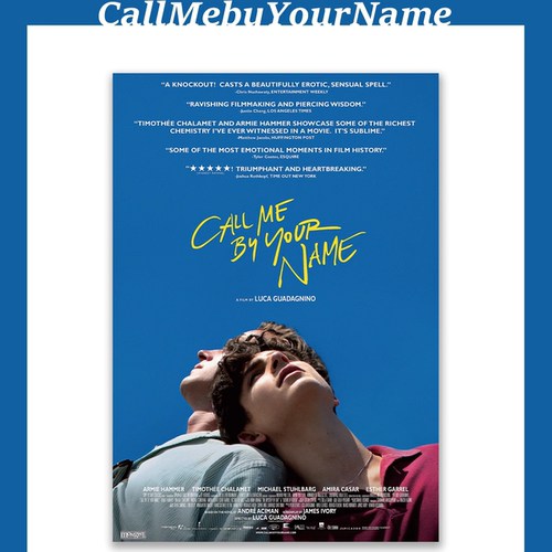《请以你的名字呼唤我》电影海报/装饰画/CallMebyYourName/甜茶