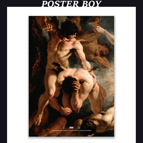 海报男孩/印刷品！天使与恶魔装饰画/POSTERBOY同志基画/M047