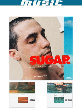 【海报+相框】BROCKHAMPTON单曲封面海报/自制音乐正方形装饰画