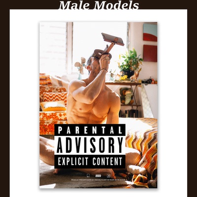 裸体艺术风卧室海报装饰画