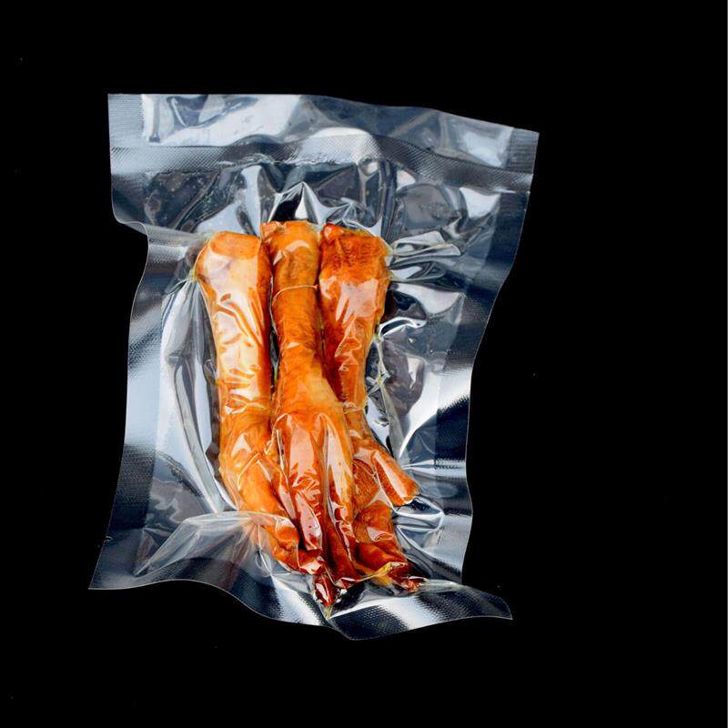 尼龙PA聚酯PET复合真空袋华良保鲜家商用食品光面白袋包装袋爆款