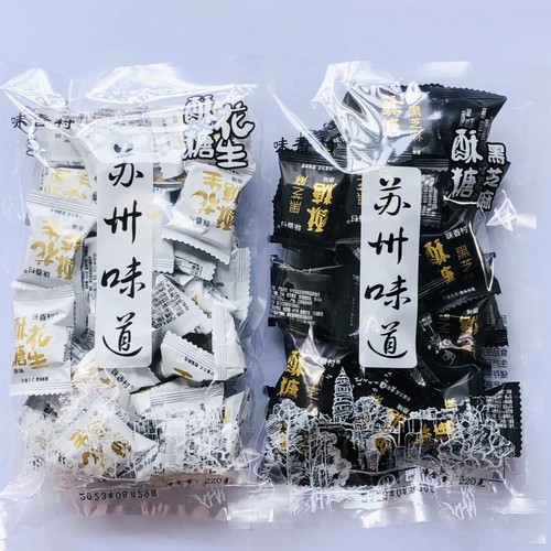 味香村花生糖芝麻酥糖苏州味道