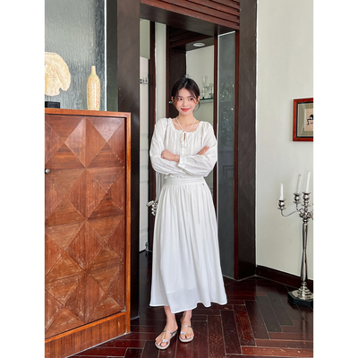 Suri半身裙气质伞裙女