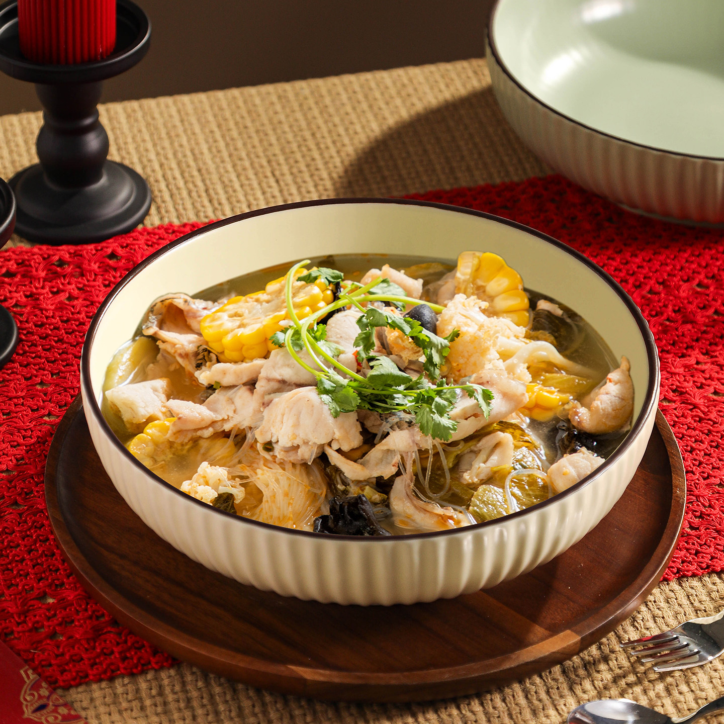 商用家用陶瓷碗大容量毛血旺酸菜水煮鱼碗围炉煮茶汤碗餐具大号碗,餐饮具,碗,淘宝优惠券,粉丝福利购,淘宝优惠卷