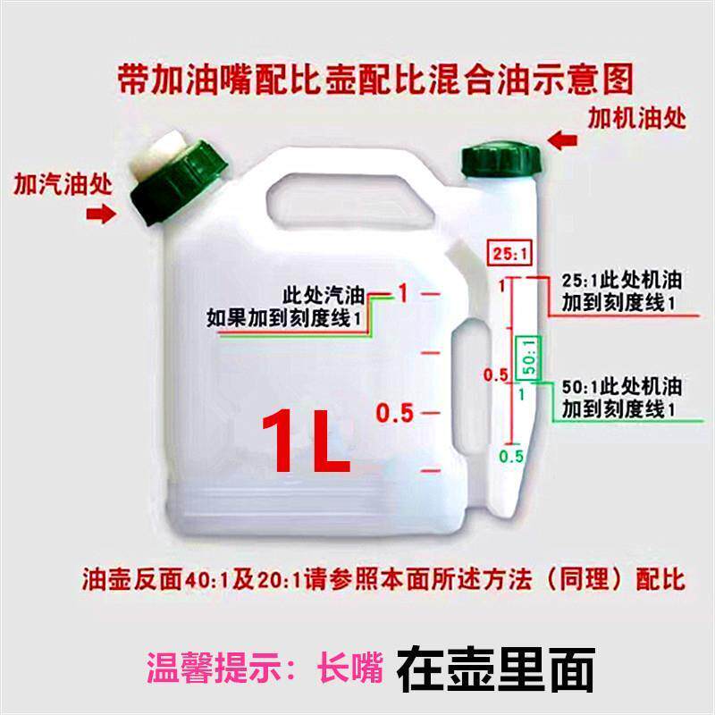 加厚机油壶4S店车船用润滑塑料长嘴加油壶注油壶带刻度带盖机油抢
