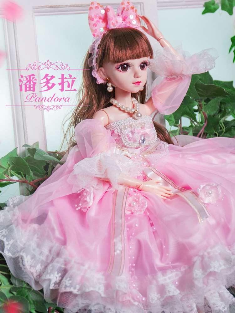 世界上很好玩的玩具女孩6岁以上实用非常婚纱芭比娃娃超大号超级