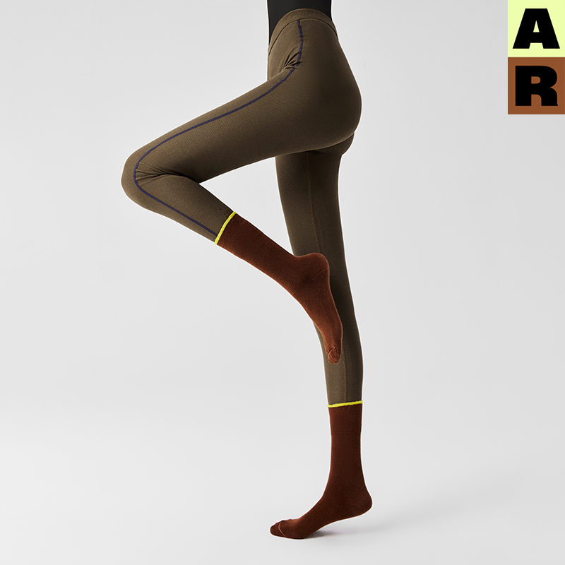 【第二件75折】AR高弹保暖可外穿打底裤抗菌抗静电秋裤显瘦女