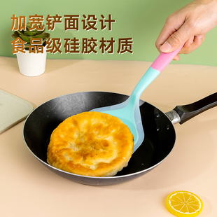 烙饼硅胶铲耐高温不粘锅专用铲子不伤锅烘焙刮刀厨房家用炒菜锅铲