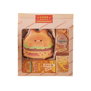 今天吃什么儿童diy可爱贴纸本迷你卡通手帐贴画本子少女心小女孩玩具手账异形粘贴装饰素材创意手杖图案便宜