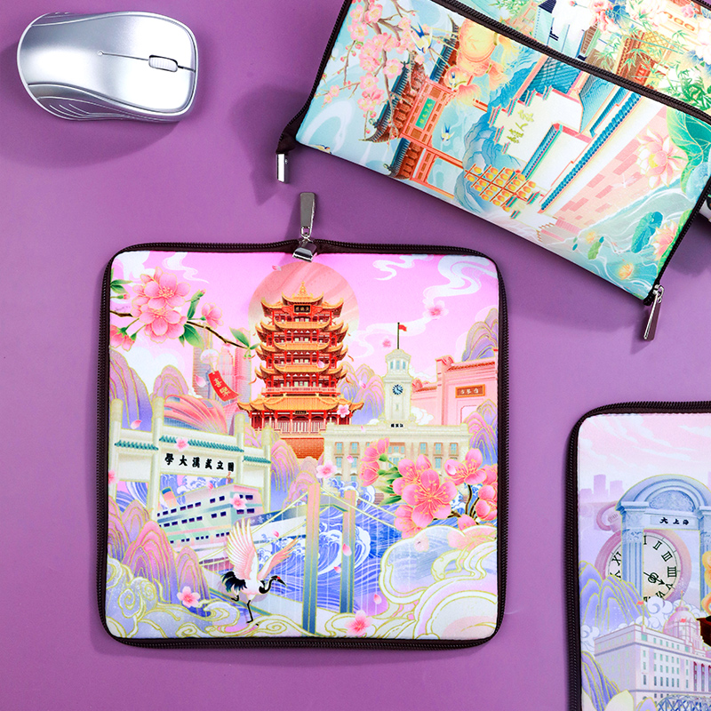 北京杭州西安南京文创鼠标垫文具收纳盒旅游纪念品小礼物送小学生