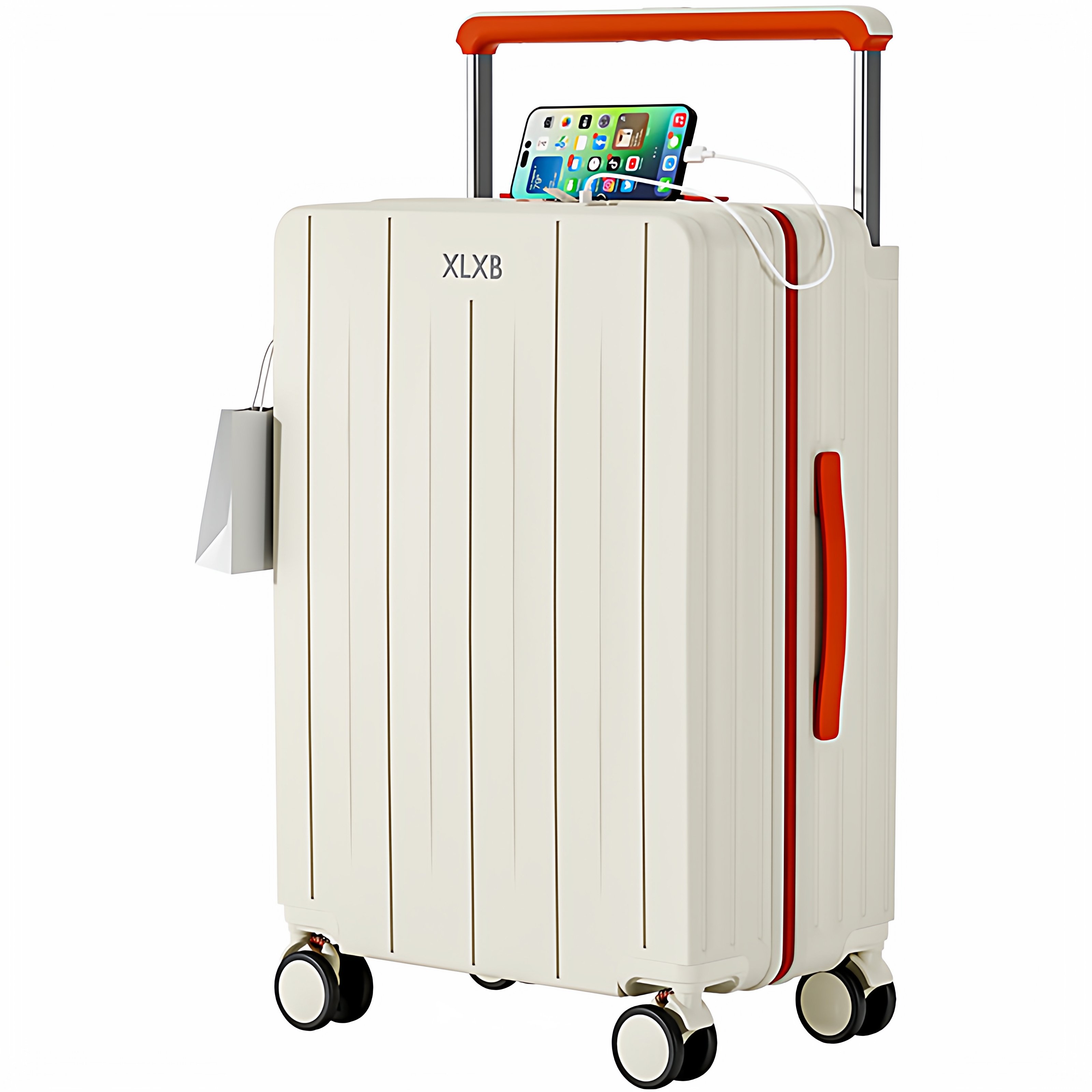 日本MO宽拉杆行李箱男女20寸登机