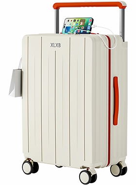 日本SMO宽拉杆行李箱男女20寸登机箱小型旅行多功能密码拉杆箱子