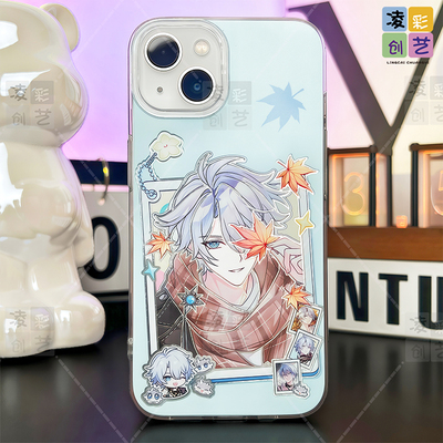 凌彩创艺星穹铁道枫叶白厄手机壳适用苹果17promax华为vivoiqoo13小米17promax一加ace5pro红米80至尊IMD冰川