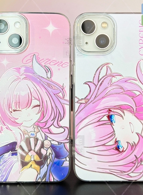 凌彩创艺星穹铁道横版昔涟手机壳适用苹果17promax华为vivoiqoo13小米17一加ace5pro红米k80至尊IMD冰川纹