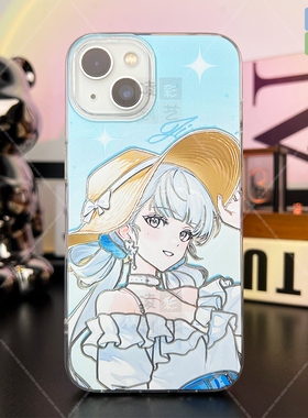 凌彩创艺游戏鸣潮夏日今汐手机壳适用苹果16promax华为vivoiqoo13小米15pro一加ace5pro红米80至尊IMD冰川纹