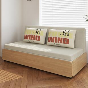 GREMOR沙发床小户型坐卧两用多功能1.5米简易折叠布艺沙发可变床