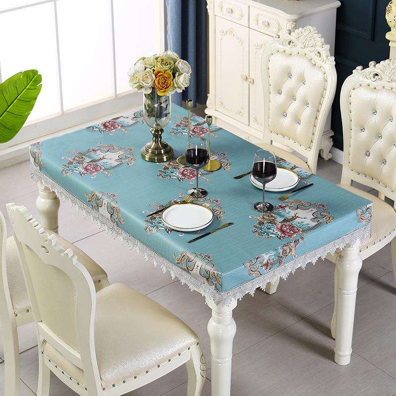 正方形烤火桌皮罩防水防油防烫免洗长方形电炉茶几餐桌垫皮套