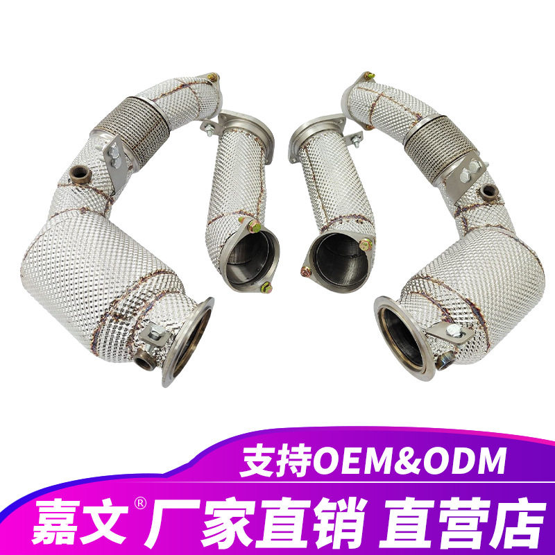 宝马M5G90S68不锈钢排气管