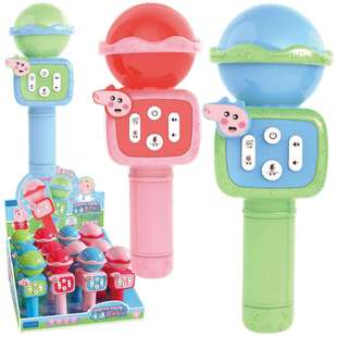 12只装 898变声唱儿歌音乐女孩儿童玩具 卡通麦克风话筒262