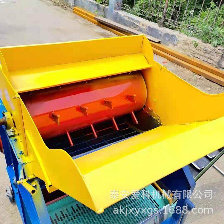 广东湛江家用花生摘果机新型花生脱果机干湿两用花生秧果分离机