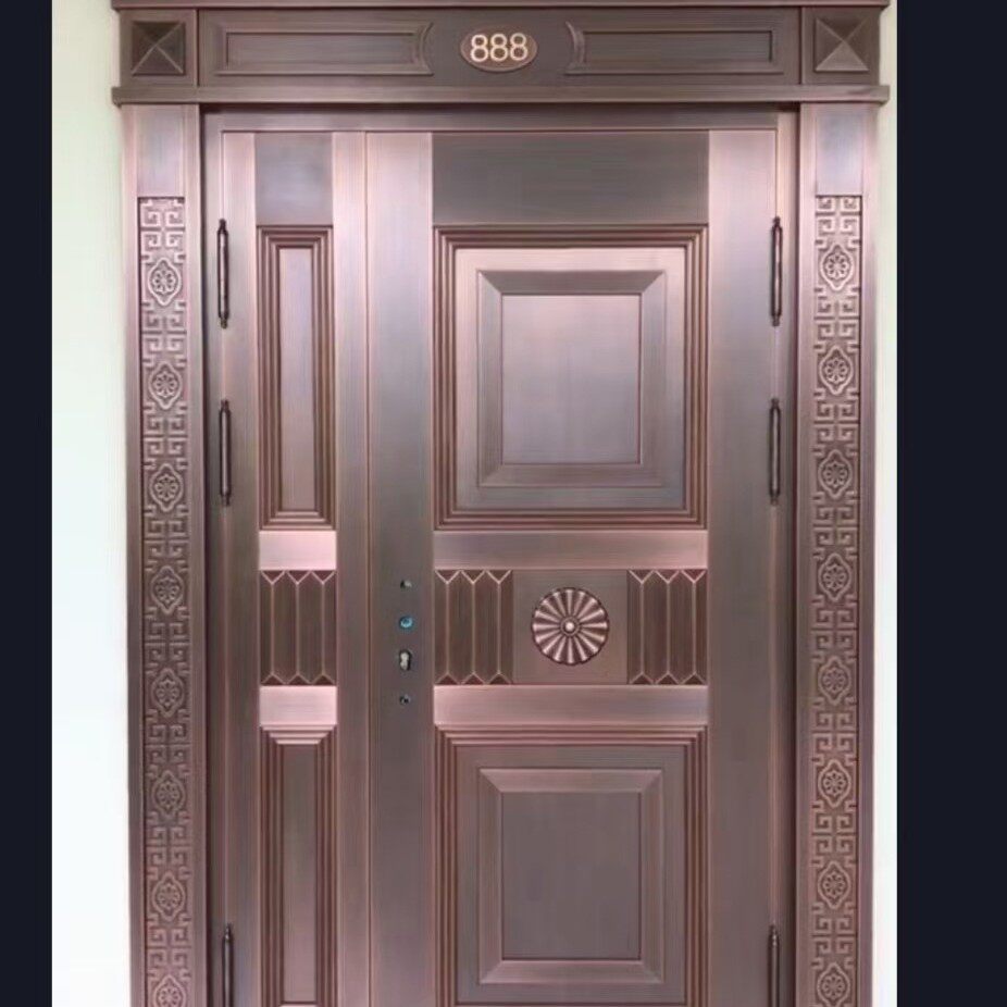 重庆子母铜门北京别墅铜门上海铜门入户门天津铜门哈尔滨铜门