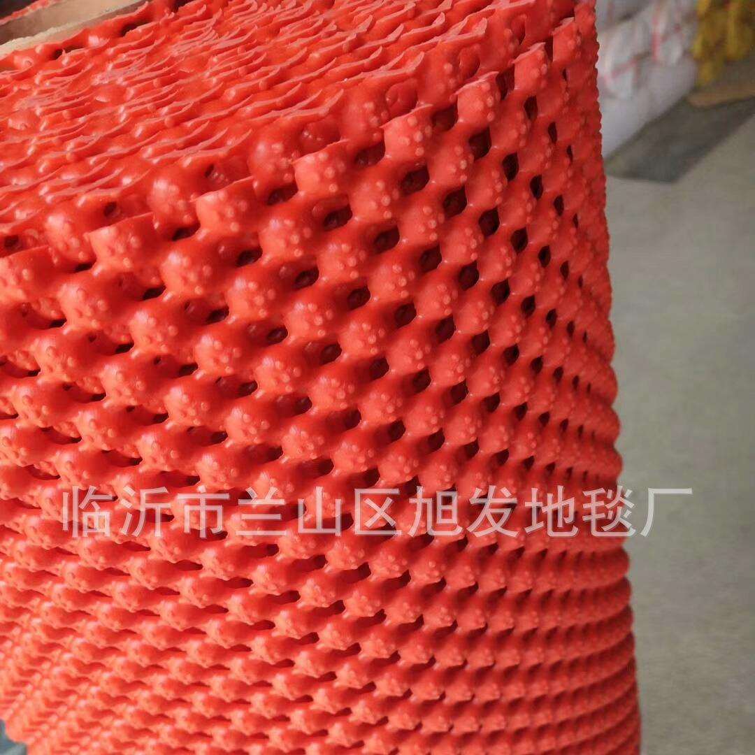 pvc防水防滑镂空菠萝豆塑料地垫销售网格卫生间泳池防滑垫