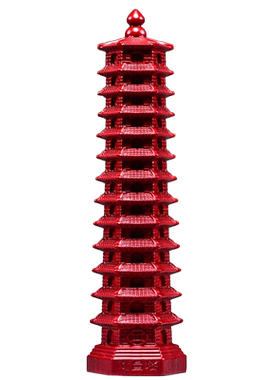 红花梨木祝福新古典客厅摆件