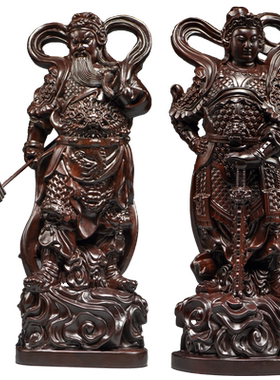 黑檀木祝福新古典客厅摆件