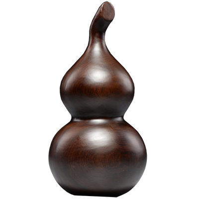 客厅葫芦摆件黑檀木新古典