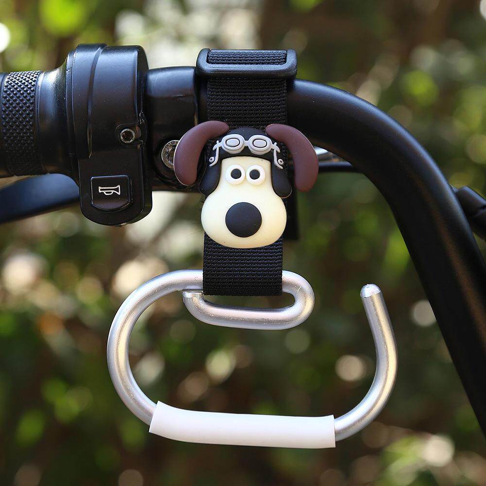 电瓶车挂钩前置卡通可爱婴儿推车承重挂钩神器小毛驴尼龙带子爆款