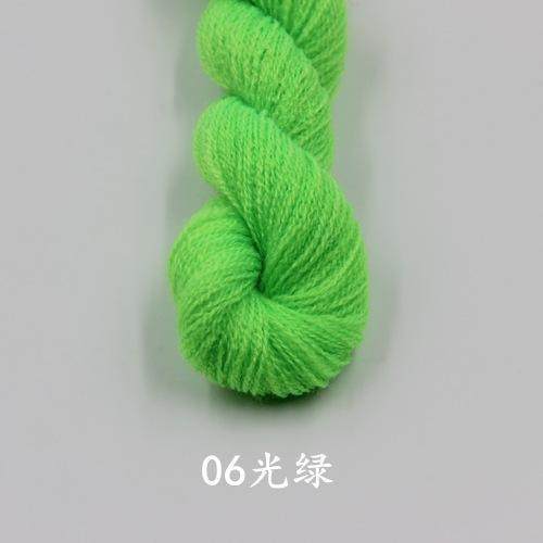 开司米细毛线腈纶线膨体纱晴纶戳戳乐绣花线diy玩偶毛线手工爆款