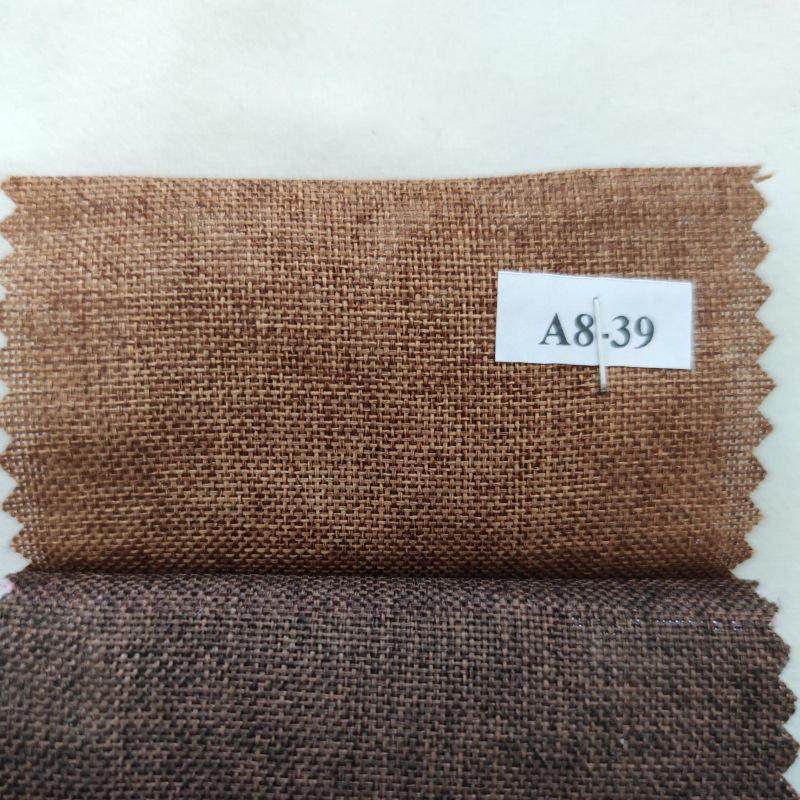 仿麻布沙发布料抱枕面料盐包豆袋亚麻布料棉麻布料纯色细爆款