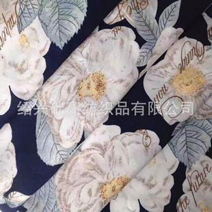 45支人造棉 Rayon人棉梭织无弹力棉绸布 活性印花服装面料批爆款