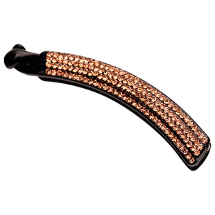 韩版简约竖夹马尾扣镶钻大号香蕉夹成人发夹发卡子时尚扭夹女头饰