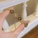 小众高级感手饰 气质个性 法式 轻奢美拉德贝母八芒星抽拉手链女时尚