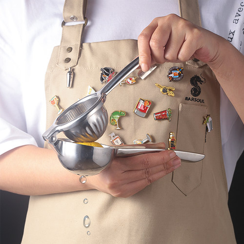 酒吧灵魂柠檬不锈钢工具榨汁器