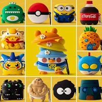 Huawei, силиконовый защитный чехол, беспроводные мультяшные милые брендовые креативные наушники с зарядкой, bluetooth, T0001, защита при падении