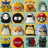 Xiaomi, защитный чехол, беспроводные силиконовые наушники, модная мультяшная милая подвеска с зарядкой, 2S, bluetooth, 2S, 2S