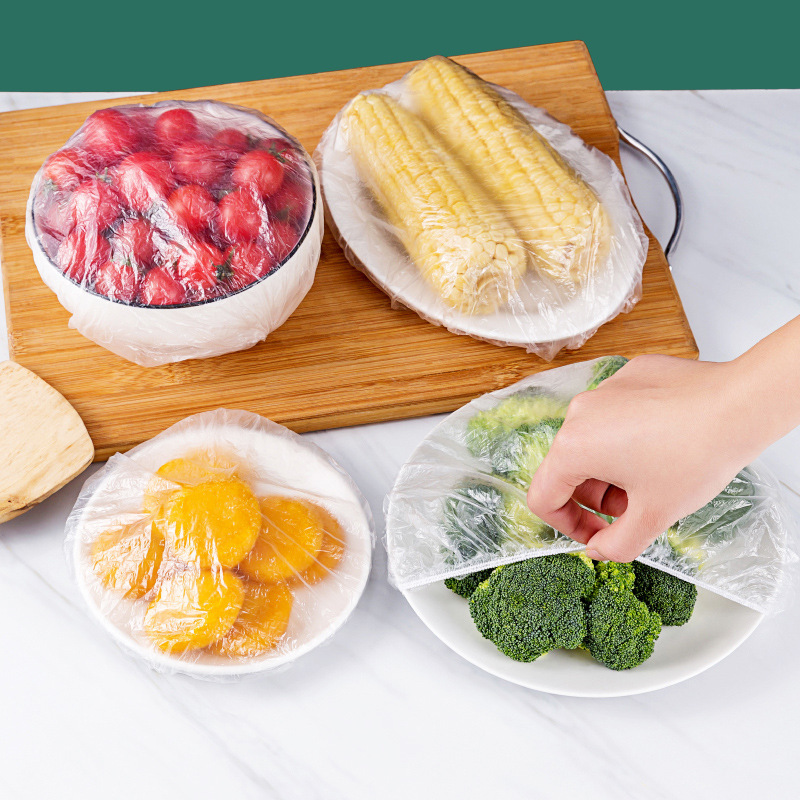一次性菜罩家用食品级保鲜膜套防串味防尘饭菜保温冰箱罩
