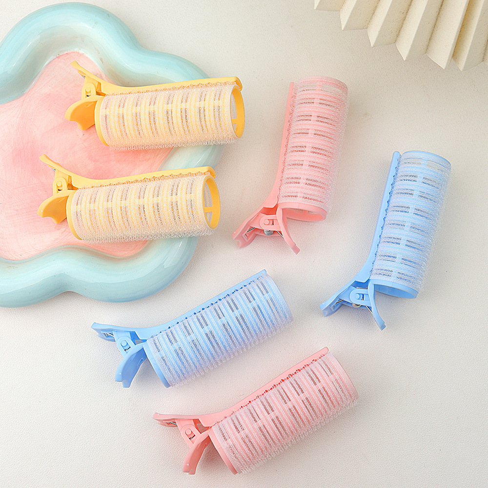 八字空气刘海卷发筒高颅顶蓬松夹前额定型神器实用女头饰卷发神器