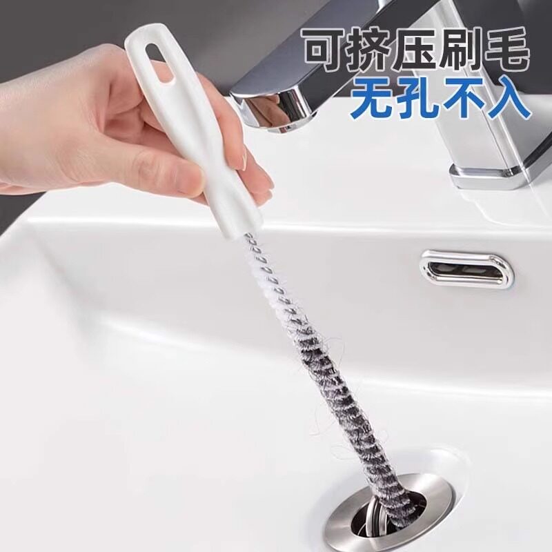 管道疏通器下水道毛发清理刷洗手池头发清洁钩神器工具洗脸池疏通