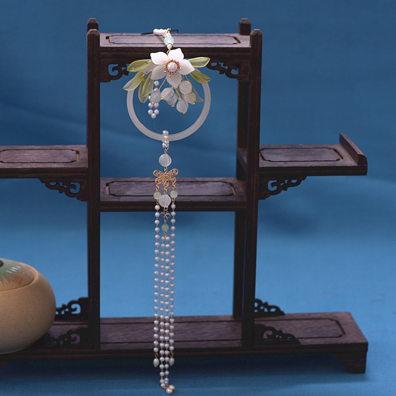 原创铃兰赋古风禁步汉服配饰流苏