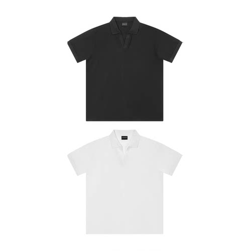 UPWARD FORCE 向上力量 海鸥领polo衫男夏季凉感休闲轻奢翻领T恤